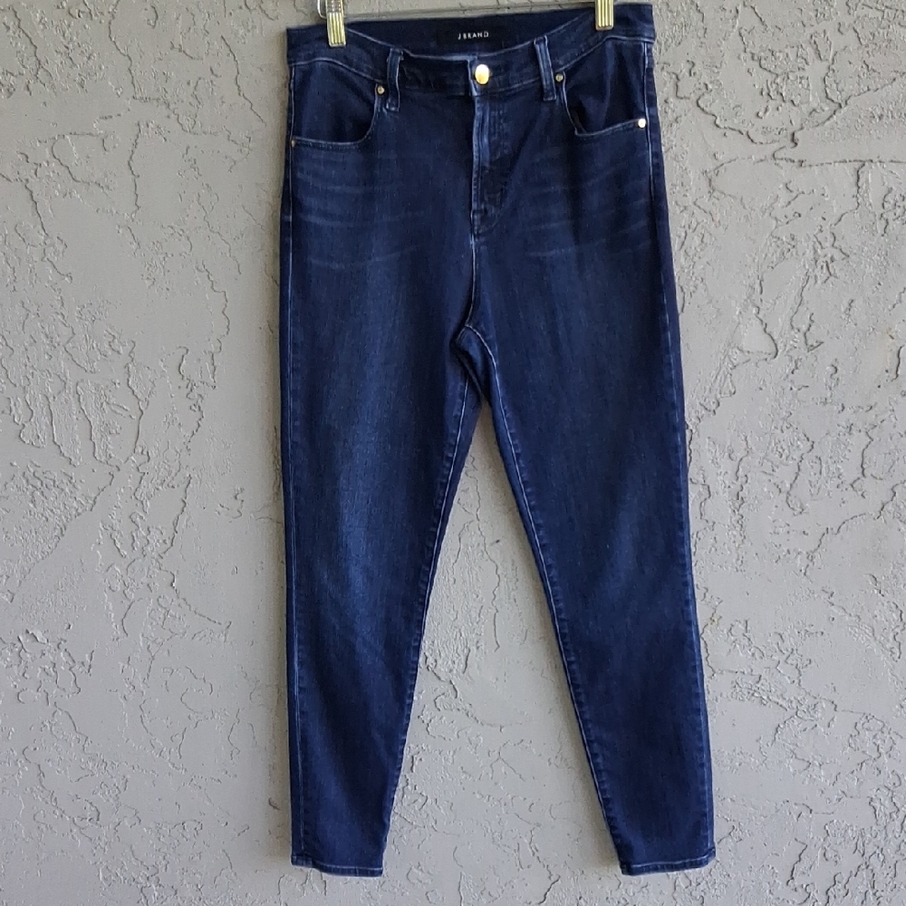 J Brand Dark Blue Skinny Jeans